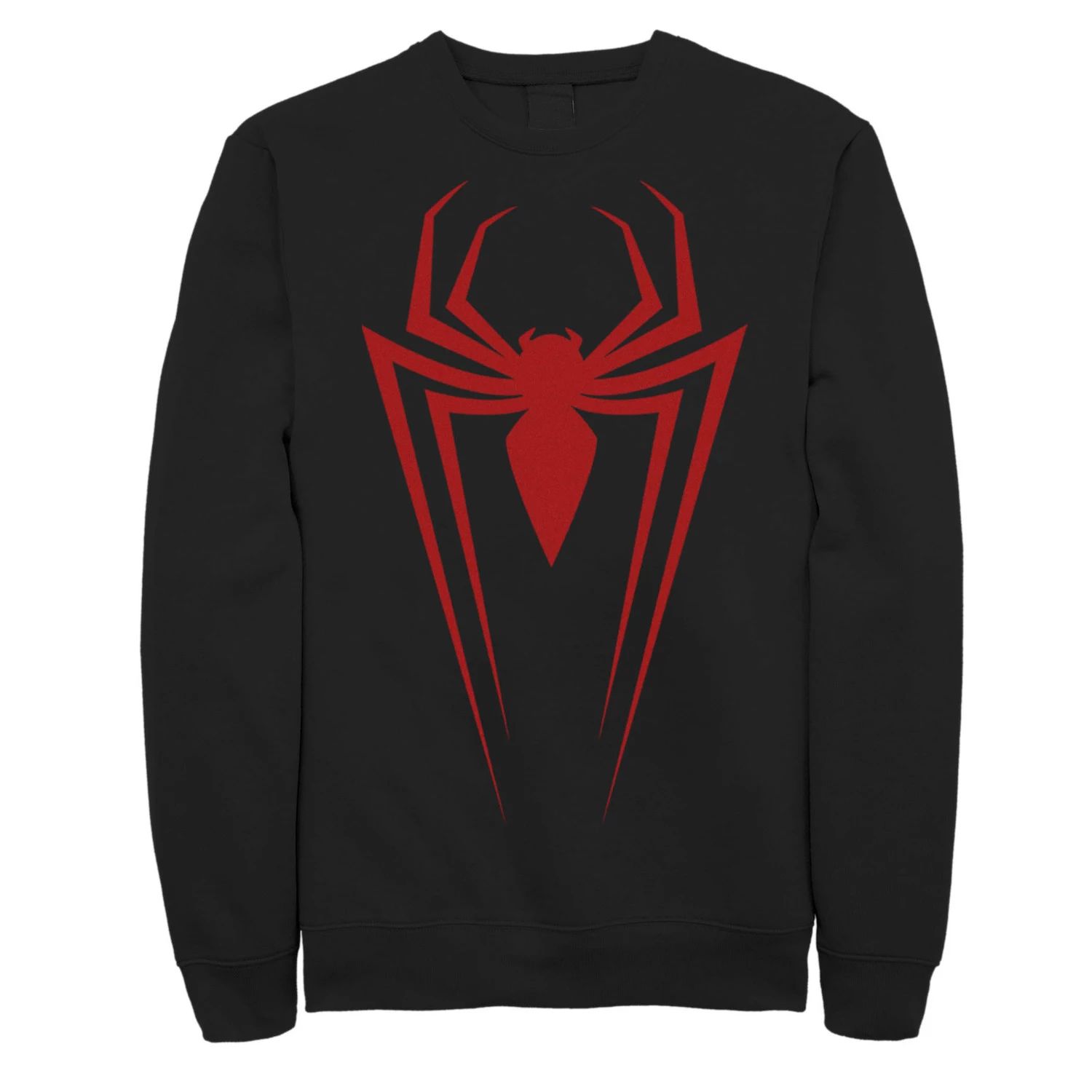 Мужской флисовый пуловер с рисунком Marvel Spider-Man Icon