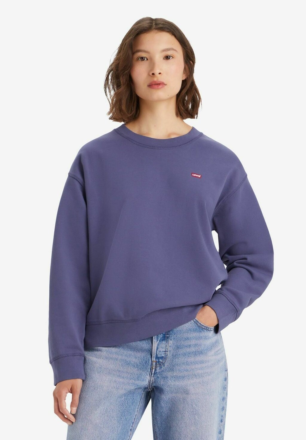 

Толстовка с капюшоном Levi's, синий деним