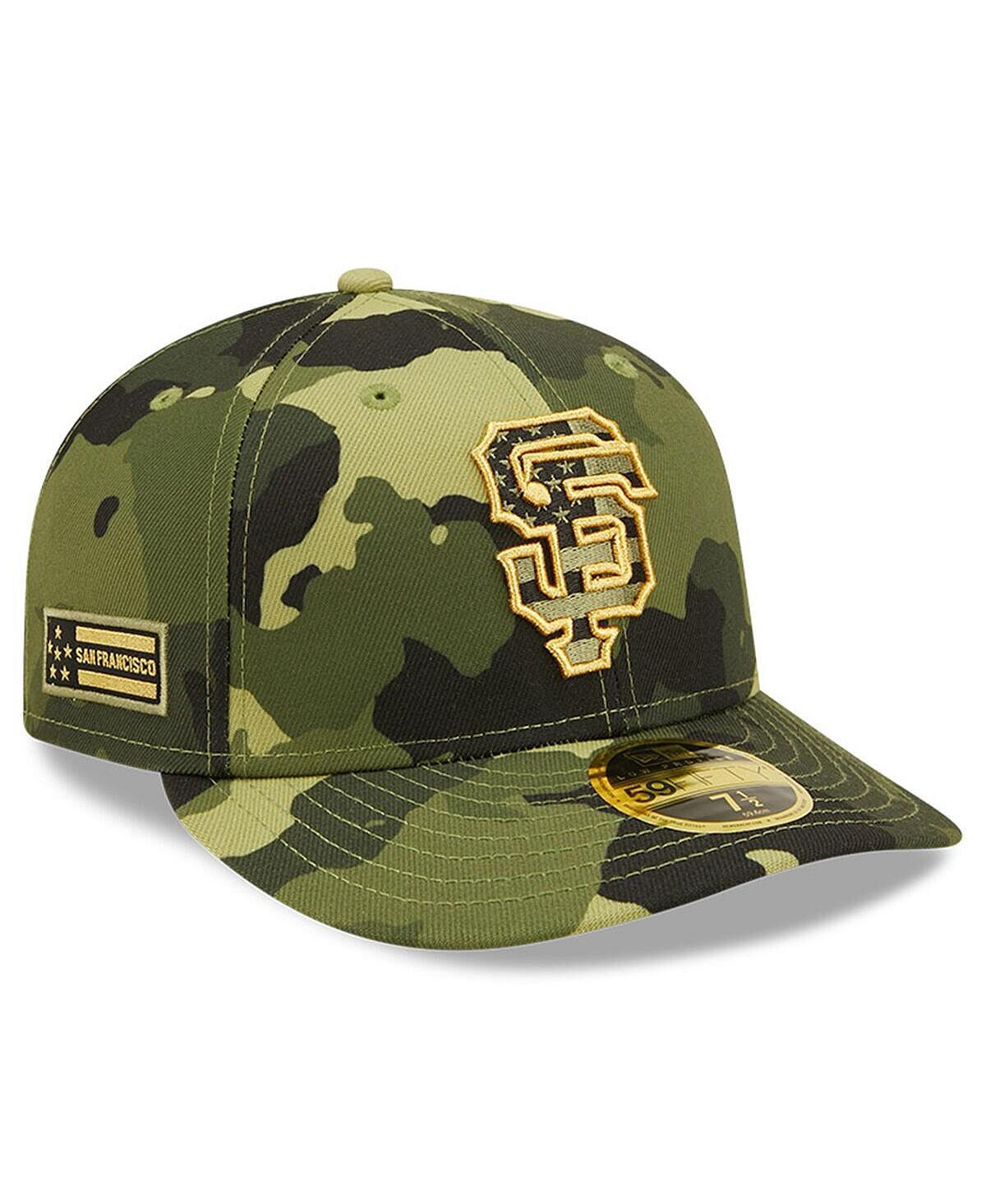 

Мужская камуфляжная низкопрофильная кепка 59FIFTY с камуфляжным принтом San Francisco Giants 2022, посвященная Дню вооруженных сил New Era