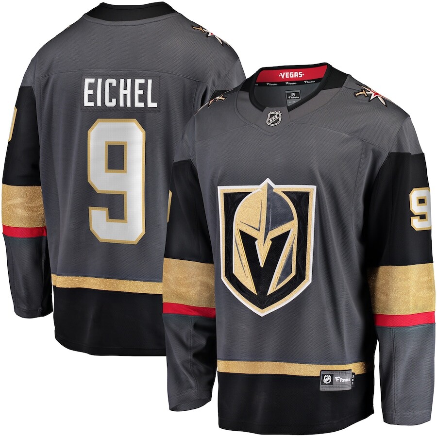 

Джерси Fanatics Branded Vegas Golden Knights, серый