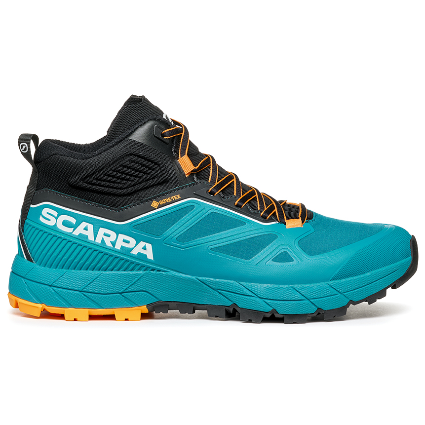 Ботинки для прогулки Scarpa Women's Rapid Mid GTX, цвет Blue Bay/Sunny Orange