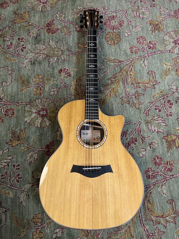 ель ситхинская нана Акустическая гитара Taylor Custom GA Indian Rosewood/Torrefied Sitka Spruce - Gloss