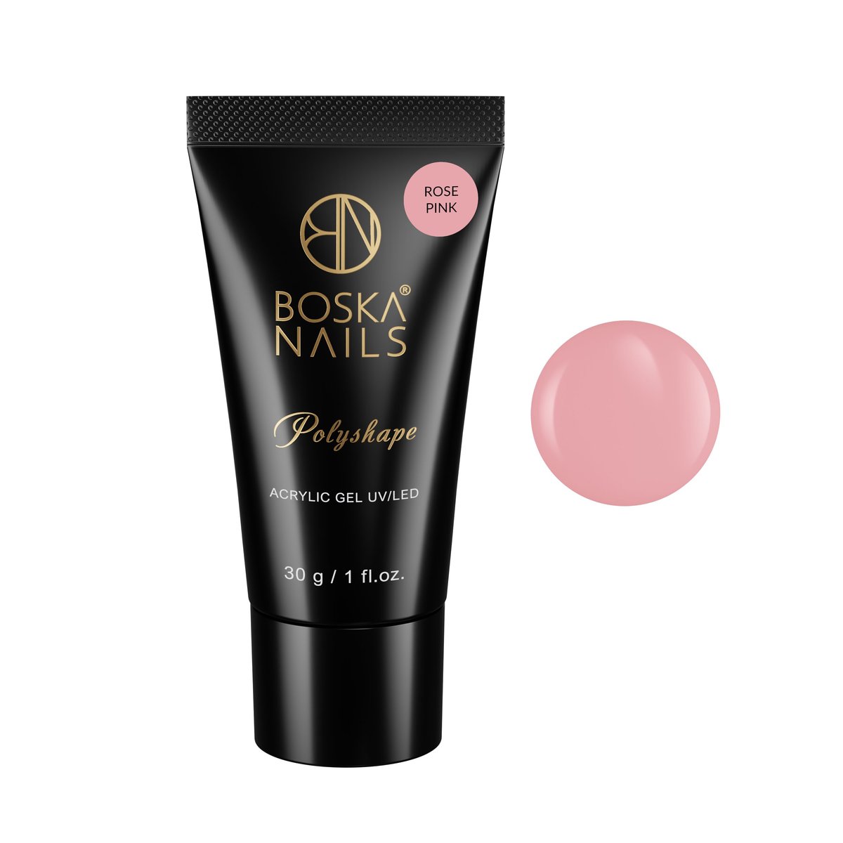 

Акрилгель Boska Nails Polyshape Rose Pink, 30 г