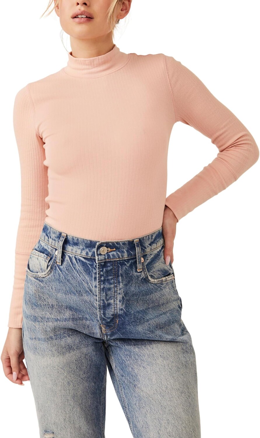 

Рикки Топ Free People, цвет Smoke Rose