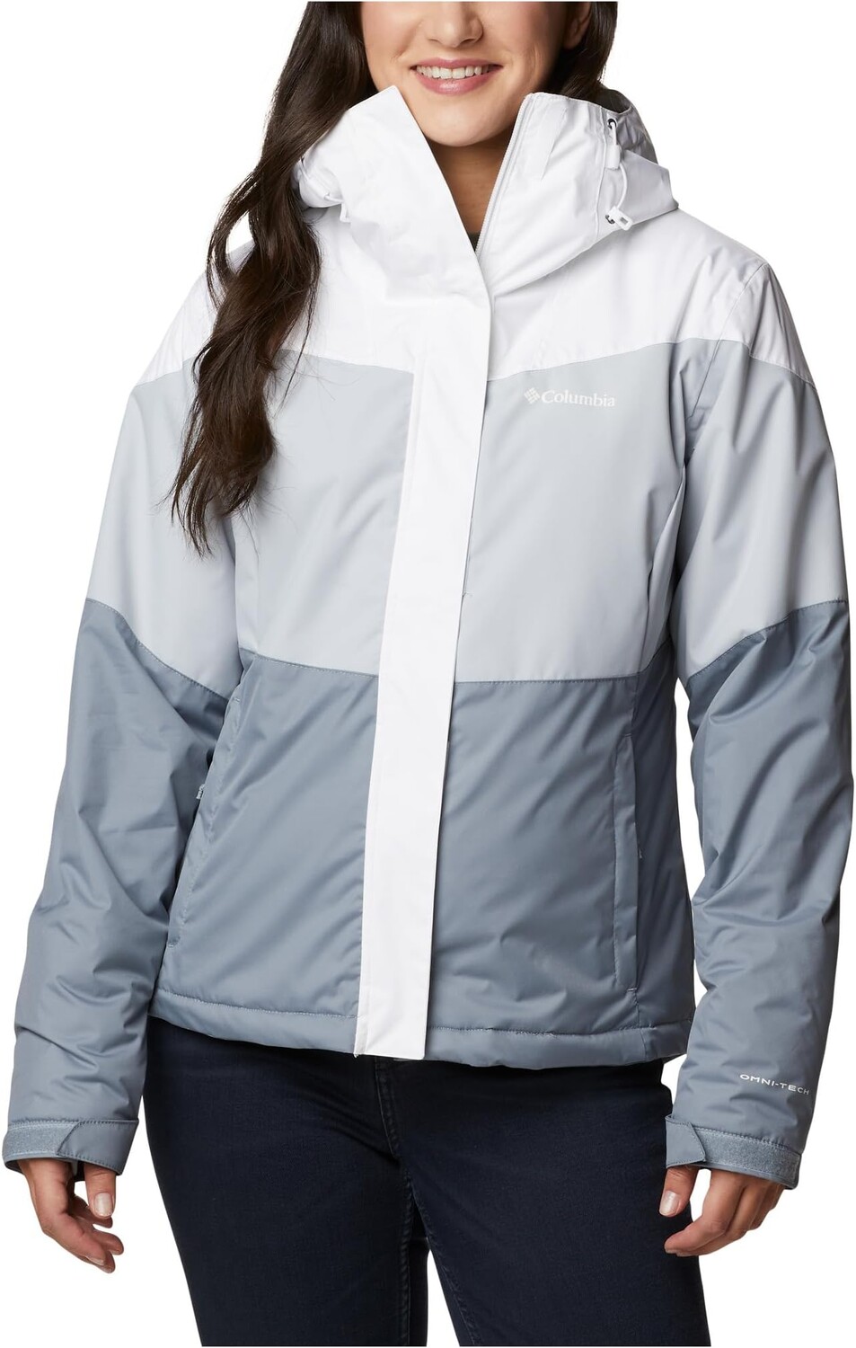 

Утепленная куртка Tipton Peak II Columbia, цвет White/Tradewinds Grey/Cirrus Grey