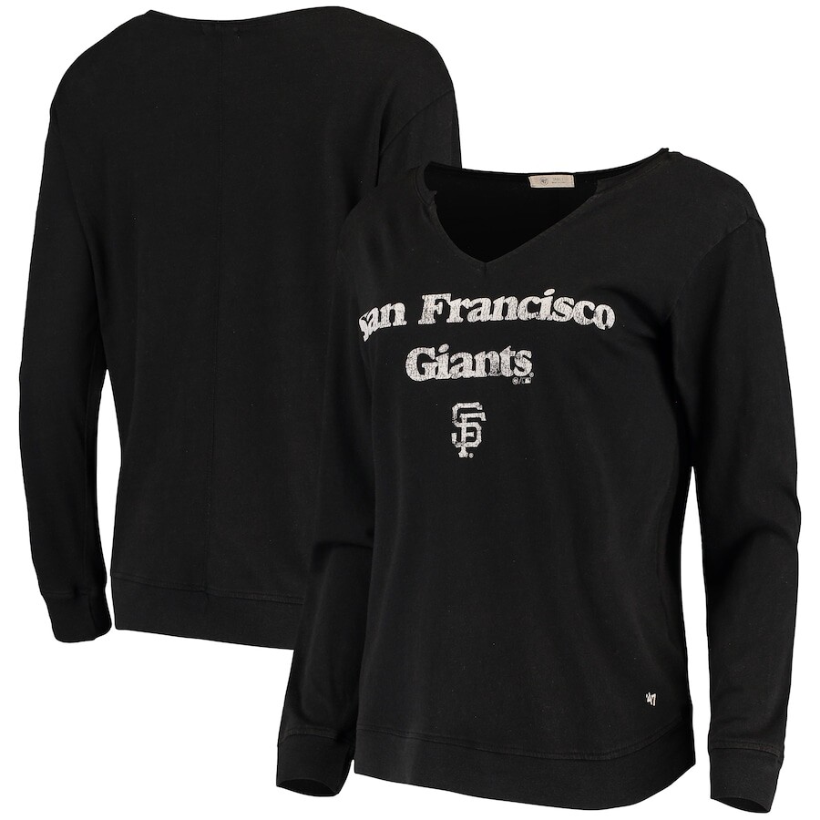 

Футболка с длинным рукавом 47 San Francisco Giants, черный