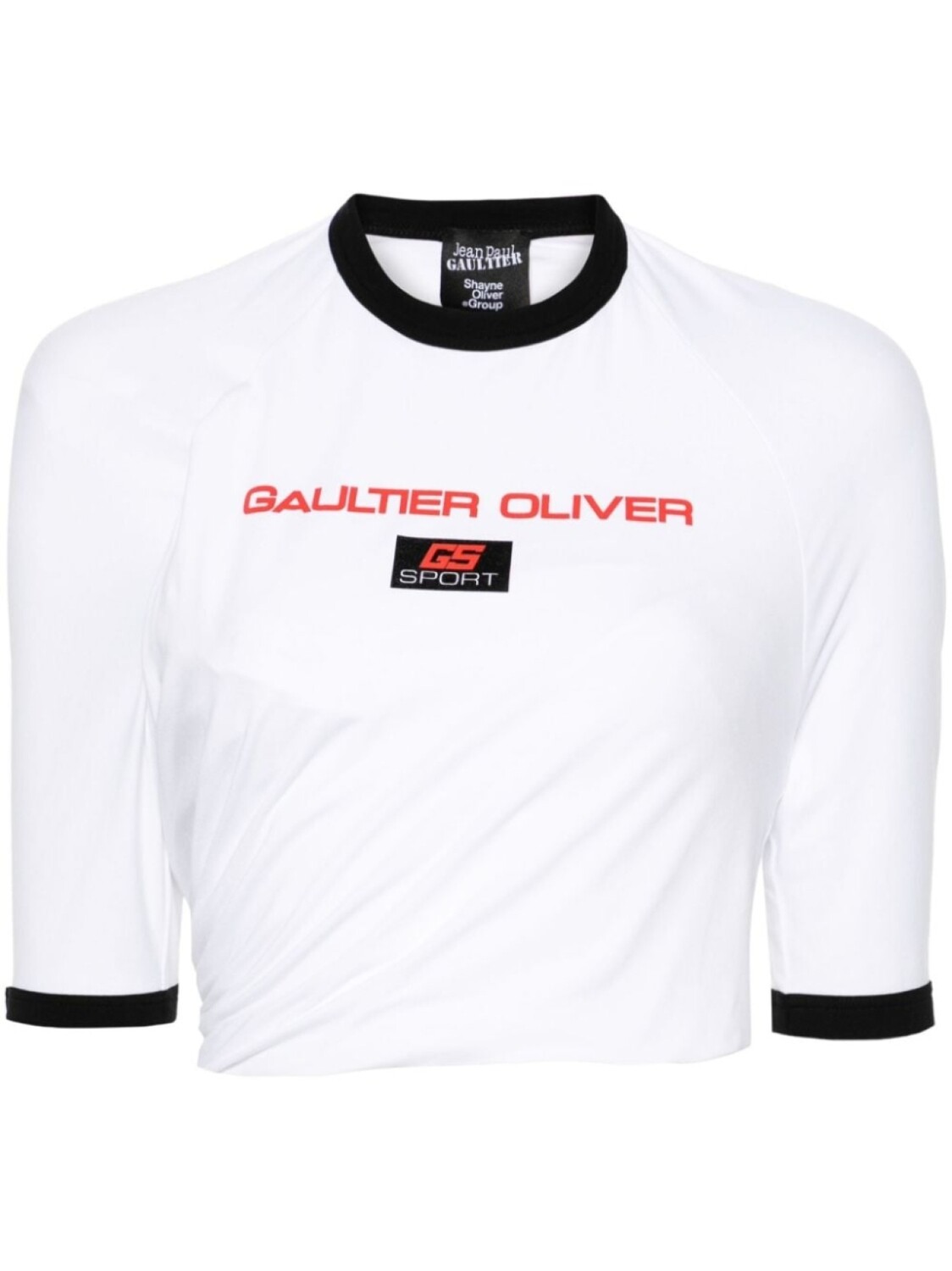 

Jean Paul Gaultier футболка x Shayne Oliver, белый