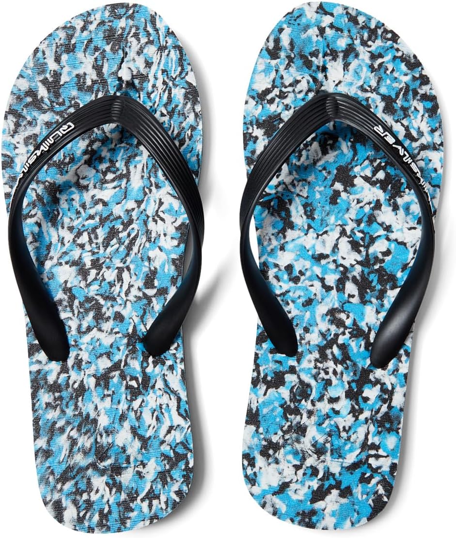 шлепанцы molokai 4th of july quiksilver цвет blue 2 Шлепанцы Molokai Recycled Quiksilver, цвет Black/Blue/Blue