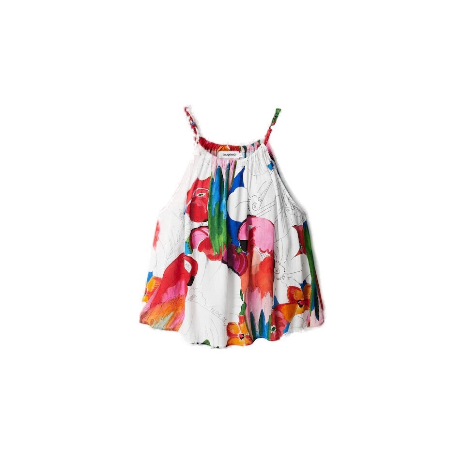 

Блузка Desigual Rodas, белый