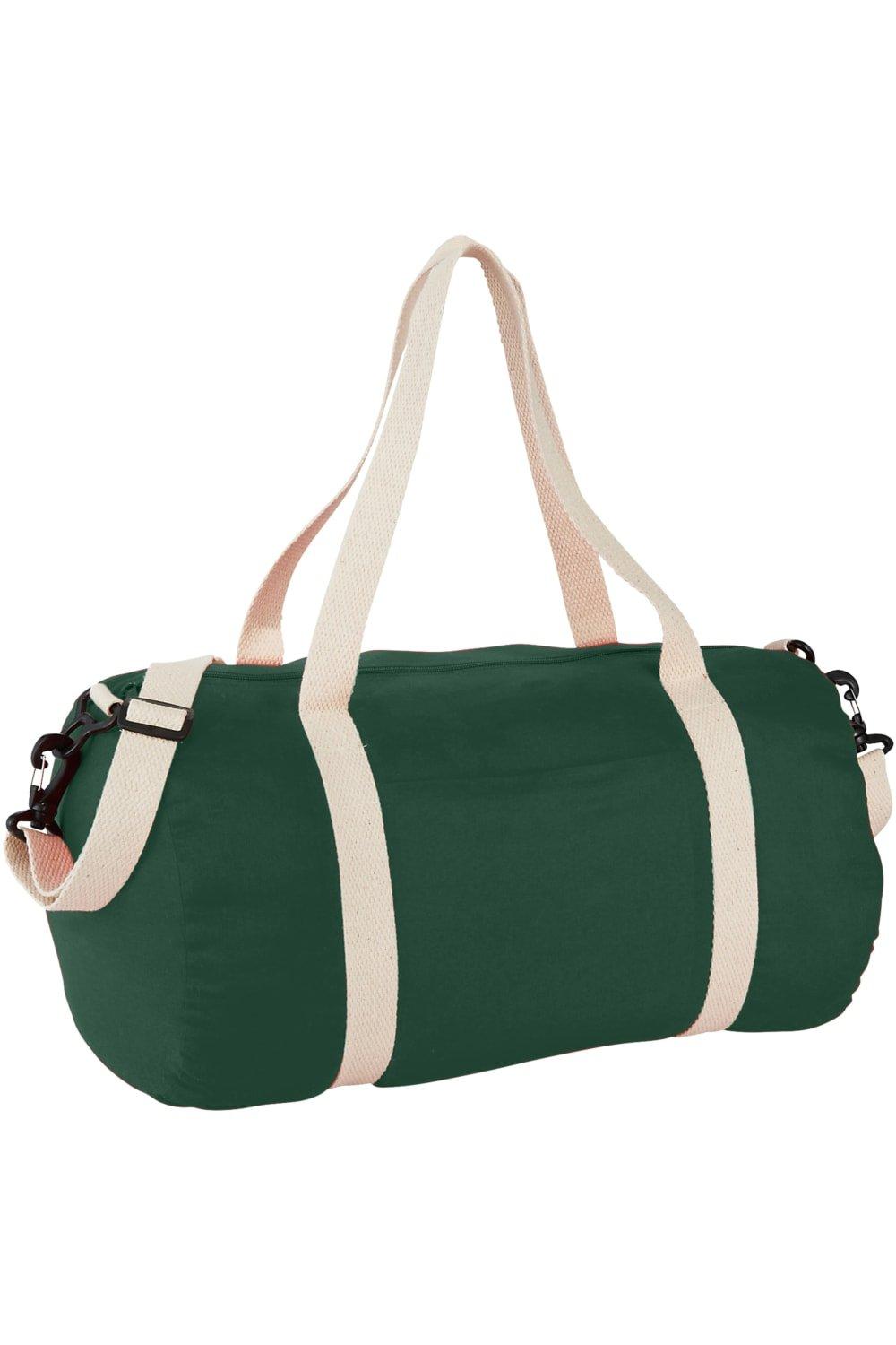 Хлопковая бочковая спортивная сумка (2 шт.) Bullet, зеленый
