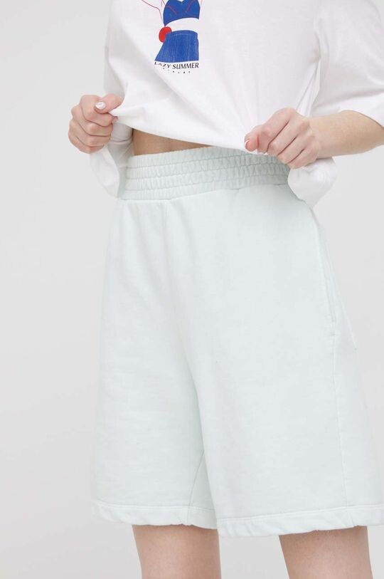 

Хлопковые шорты United Colors of Benetton, бирюзовый