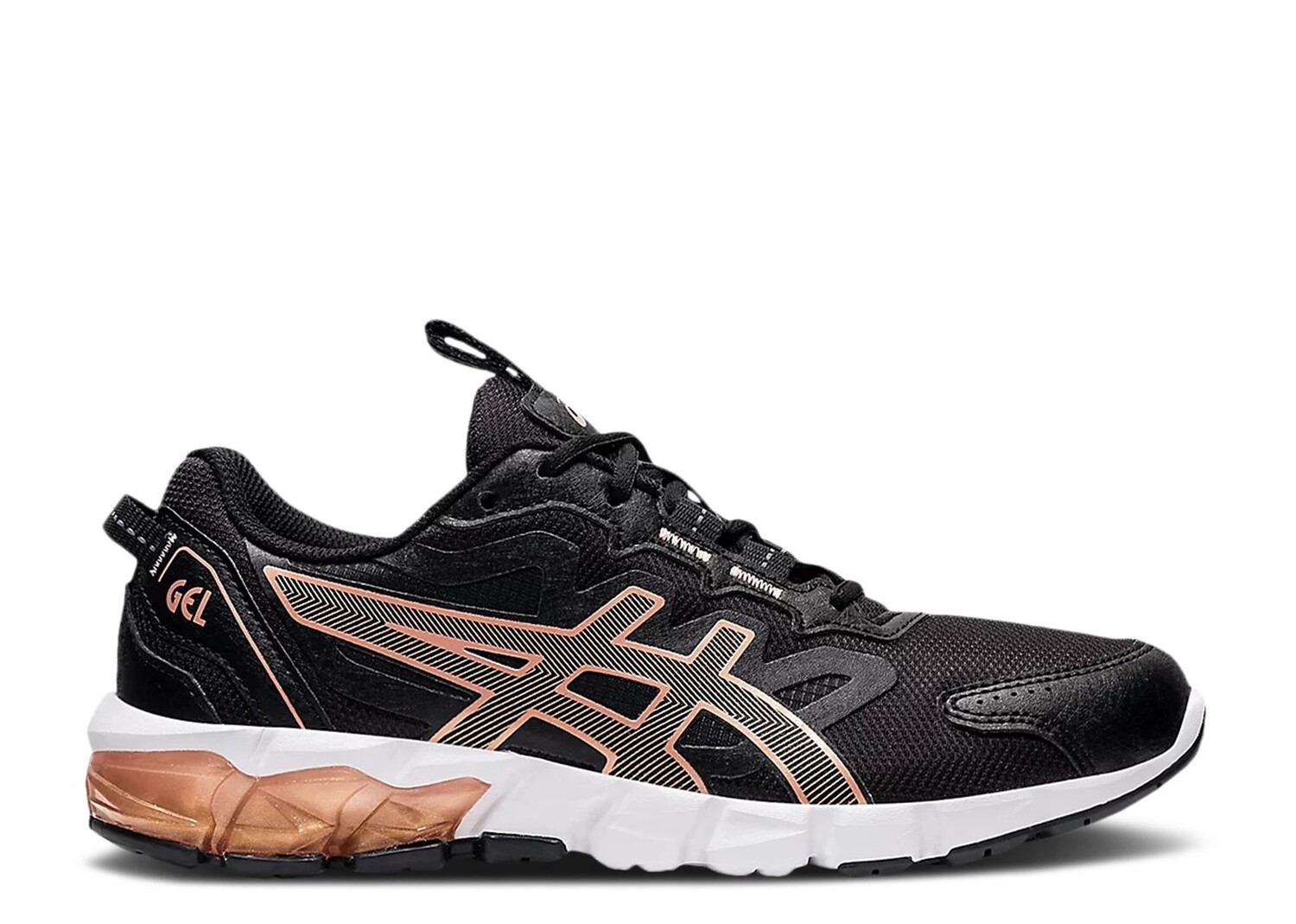 Кроссовки ASICS Wmns Gel Quantum 90 3 'Black Rose Gold', черный кроссовки wmns gel quantum 180 black rose gold asics черный