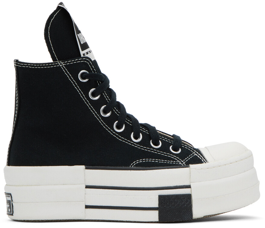 

Черные высокие кеды Converse Edition TURBODRK Chuck 70 Rick Owens DRKSHDW