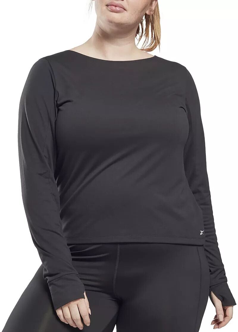

Женская футболка Reebok Workout Ready Supremium с длинными рукавами