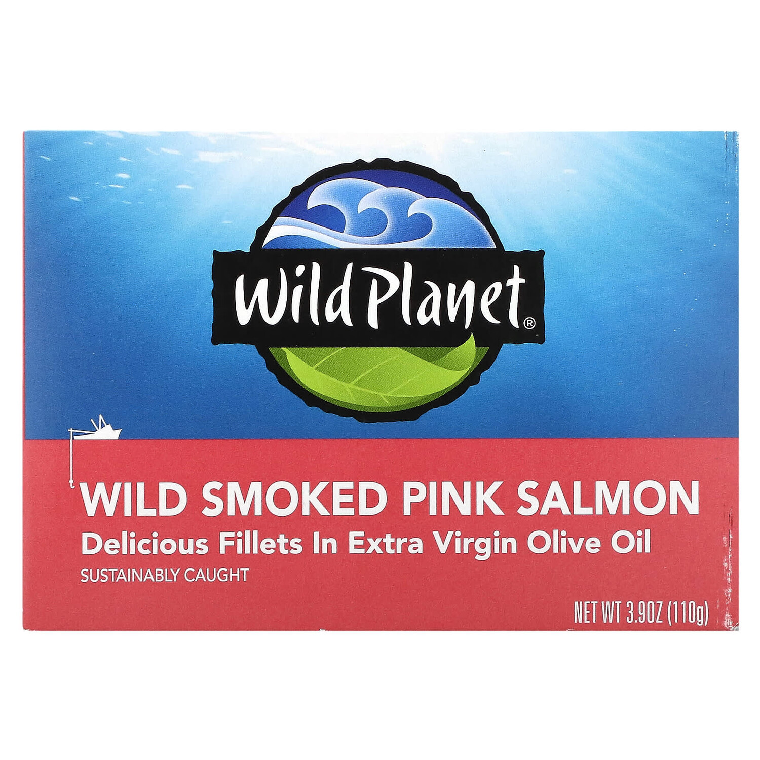 

Горбуша дикого копчения, 110 г (3,9 унции), Wild Planet