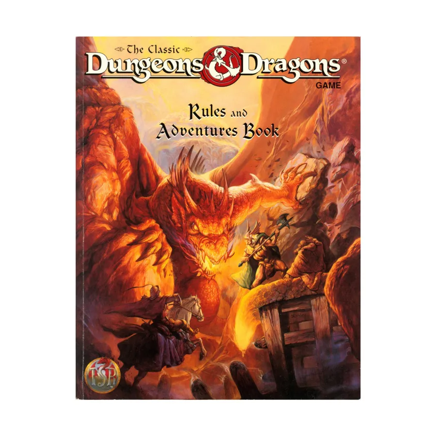 

Classic Dungeons and Dragons Game (1st Printing) - Rules and Adventure Book Only!, Basic Dungeons & Dragons (Original Edition) - Box Sets & Core Rules, мягкая обложка