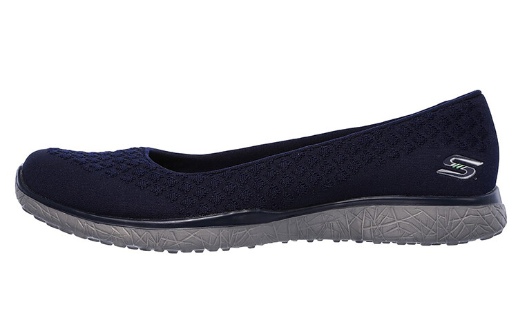 

Кроссовки Microburst 1.0 Lifestyle женские с низким верхом синего цвета Skechers