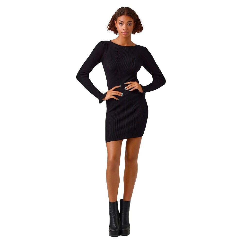 

Короткое платье Vero Moda Promise Long Sleeve, черный