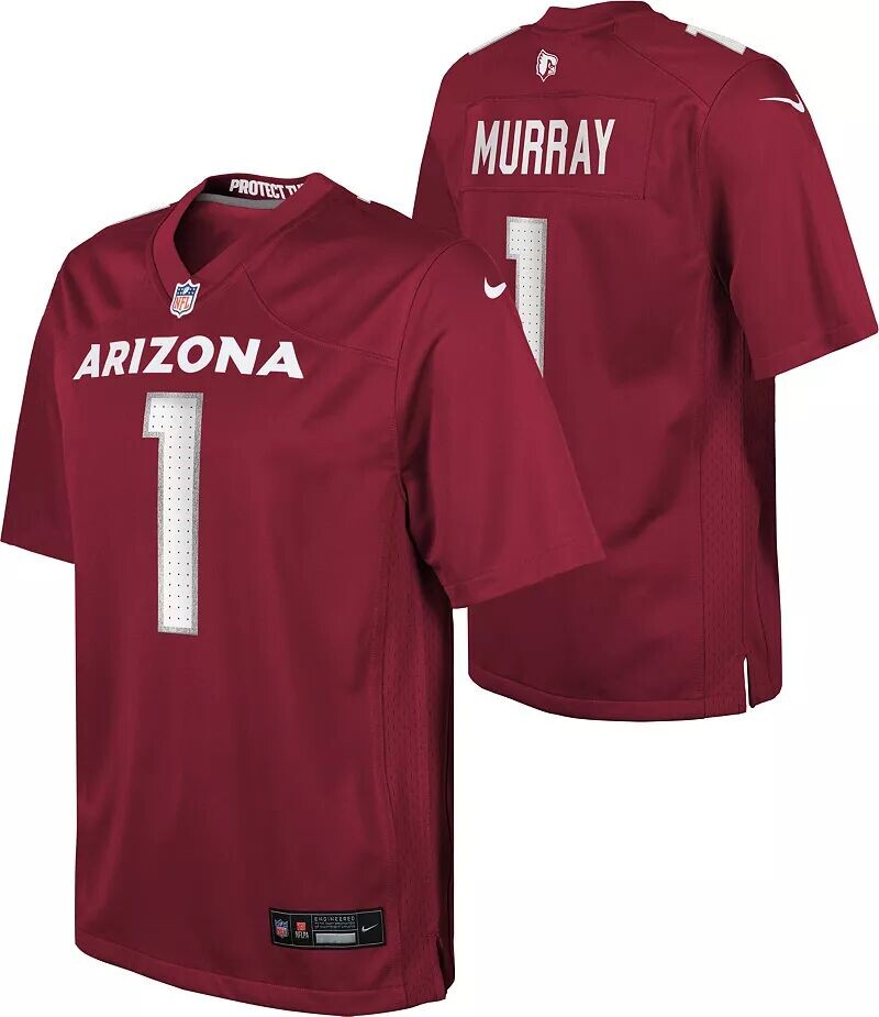 

Красная игровая майка Nike Youth Arizona Cardinals Кайлер Мюррей # 1