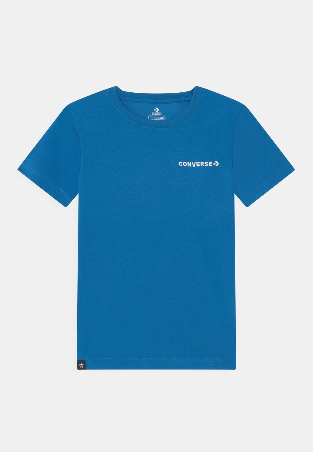

Базовая футболка Chest Hit Strip Tee Converse, цвет marina blue