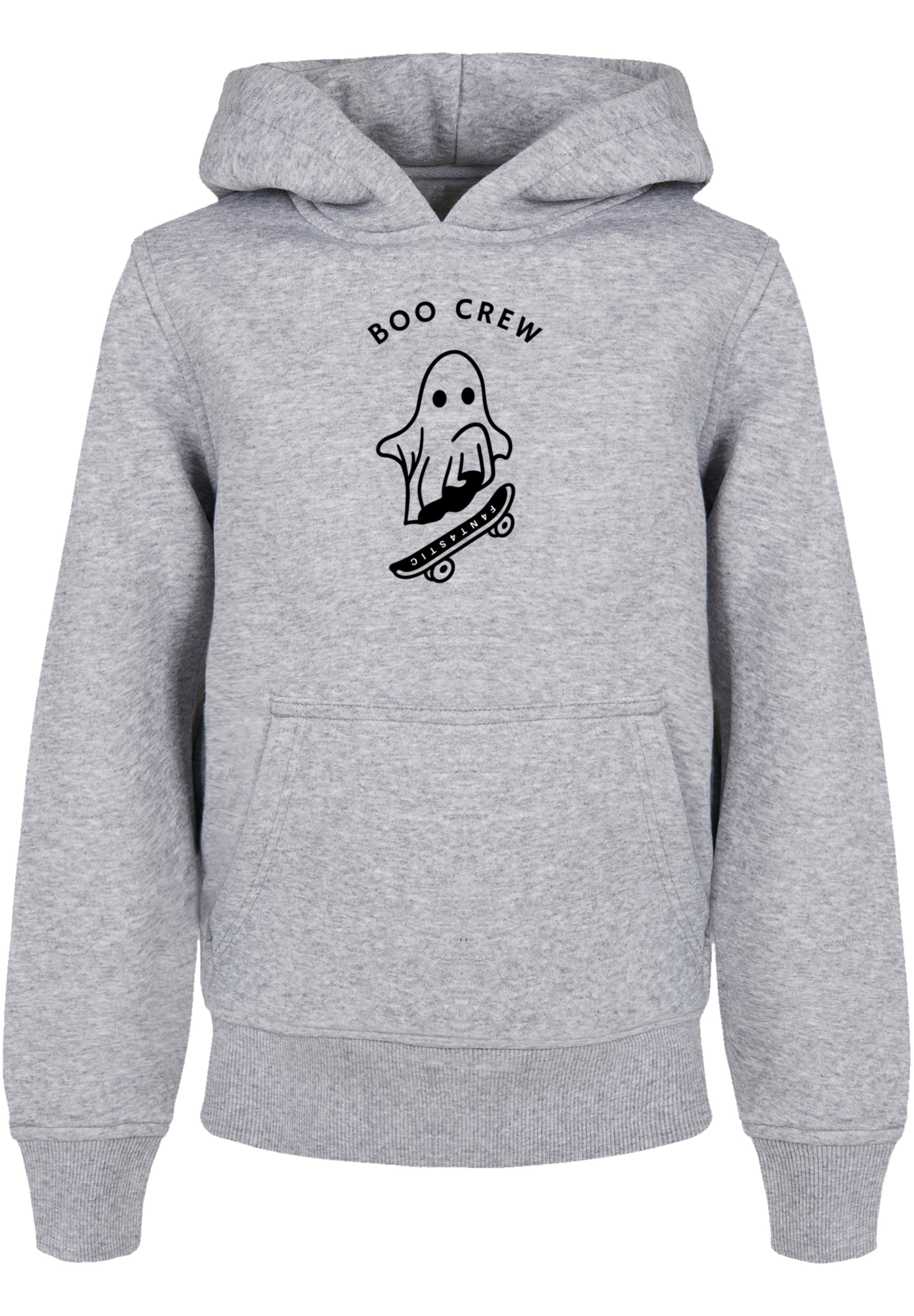 Пуловер F4NT4STIC Basic Kids Hoodie Boo Crew Halloween, цвет heathergrey