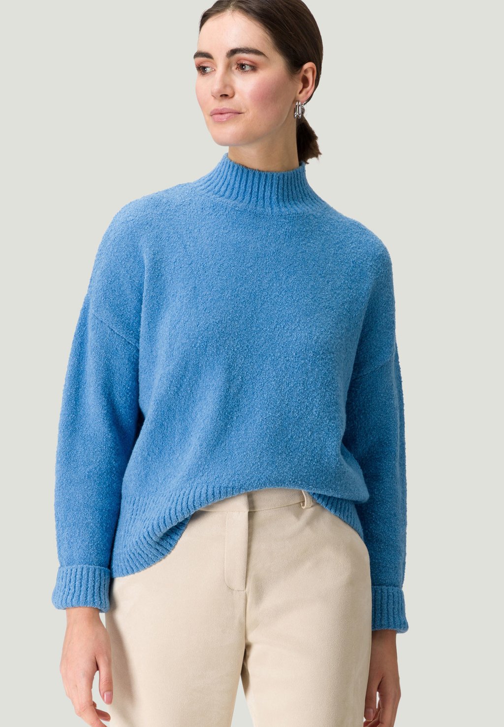 Вязаный свитер zero, цвет diver blue