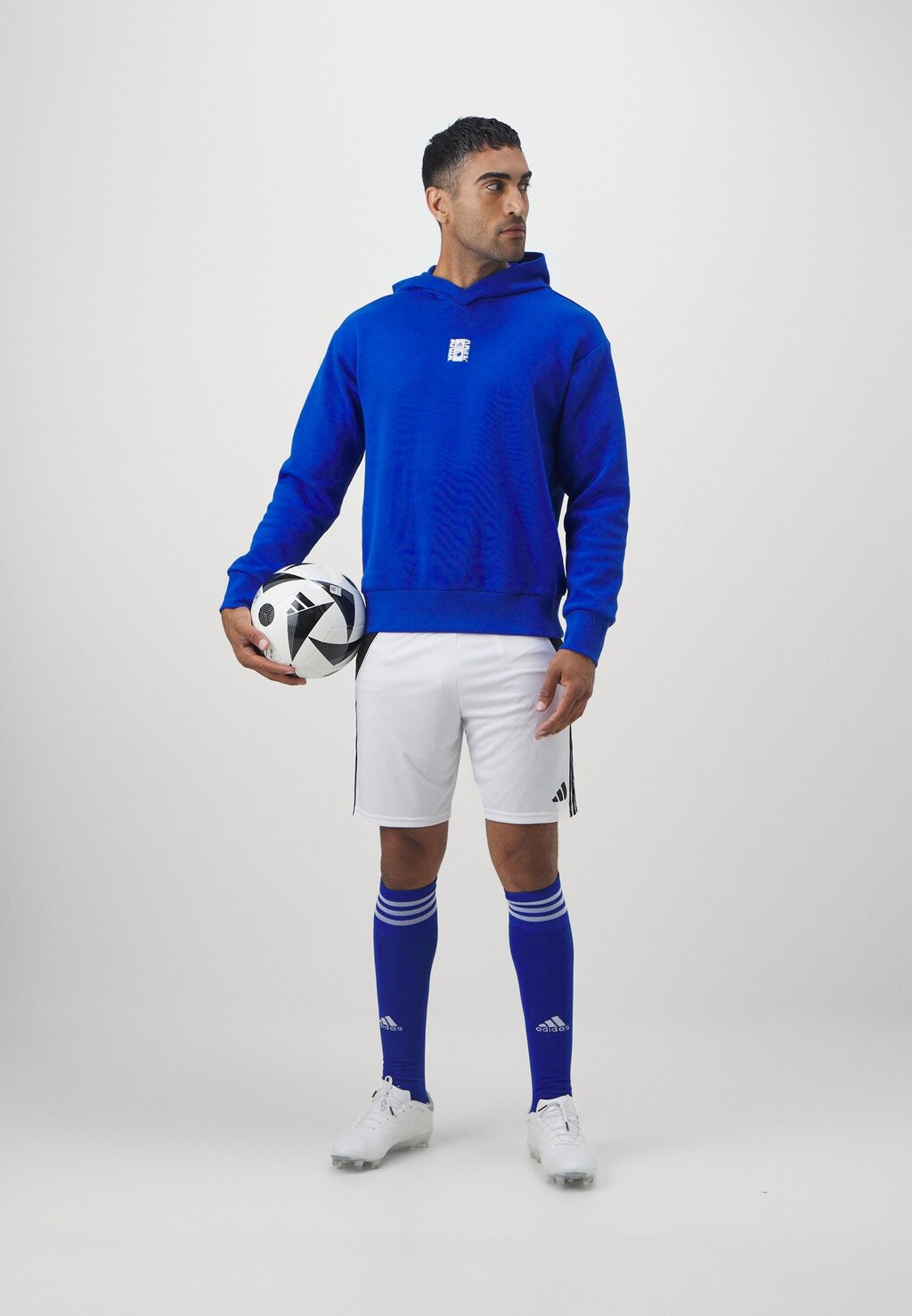 

Толстовка с символикой FC KØBENHAVN HOODIE adidas, синий