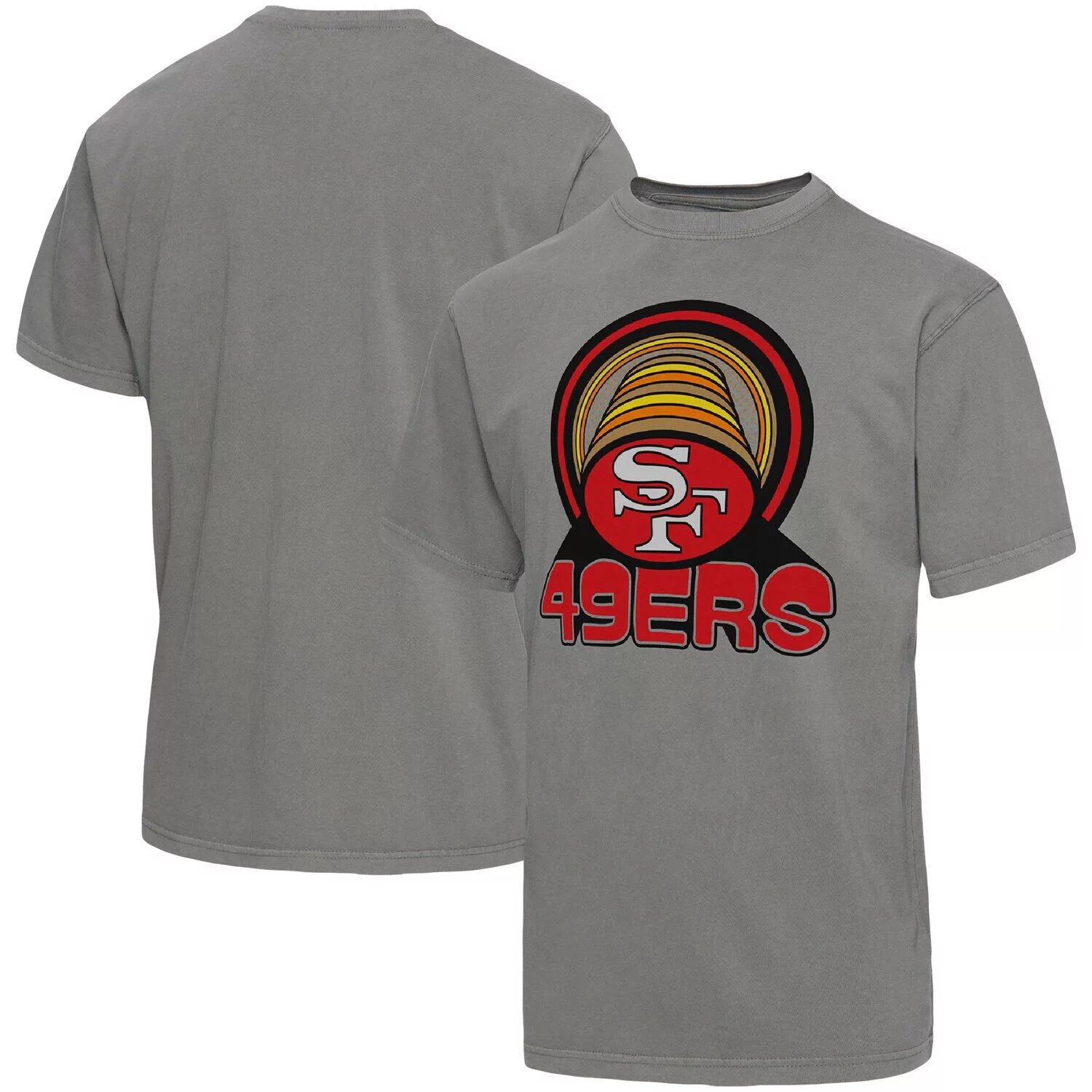 

Мужская графитовая футболка Junk Food San Francisco 49ers Wonderland Infinity Vibe