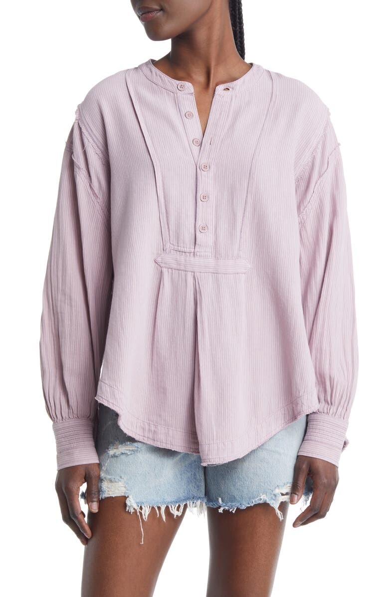 

Выстиранная рубашка с длинным рукавом Edge FREE PEOPLE