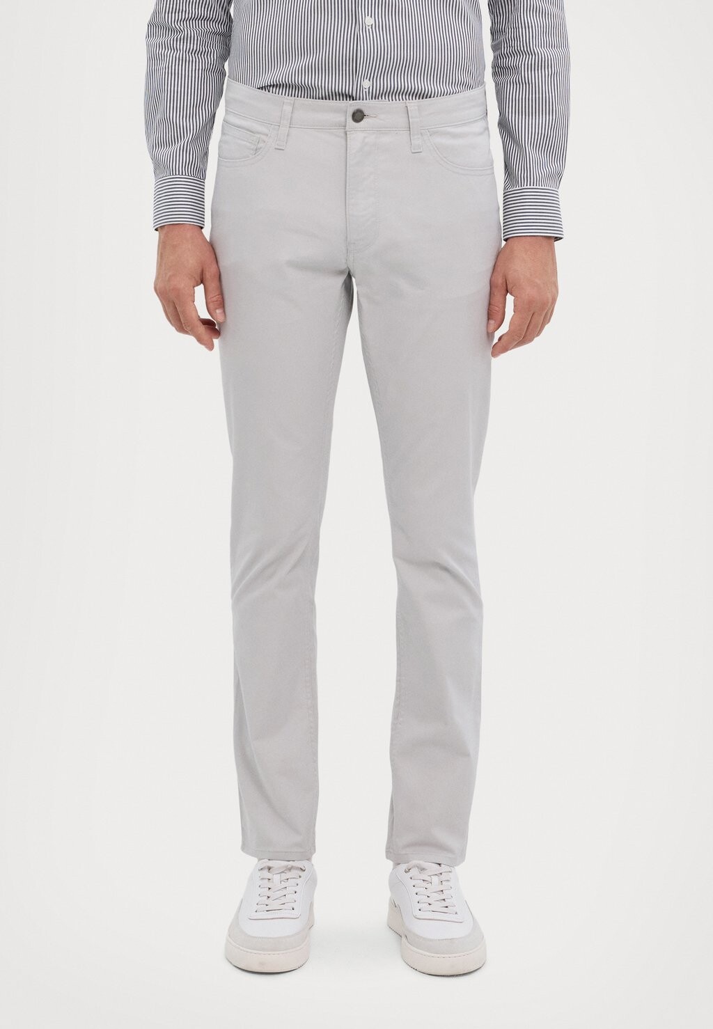 

Брюки-чиносы PARKER STRETCH FIT Michael Kors, белый