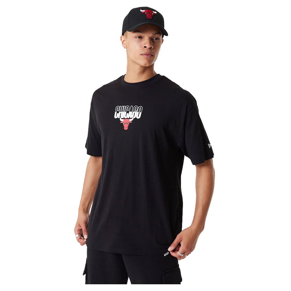 

Футболка New Era NBA City Graphic BP OS Chicago Bulls, черный