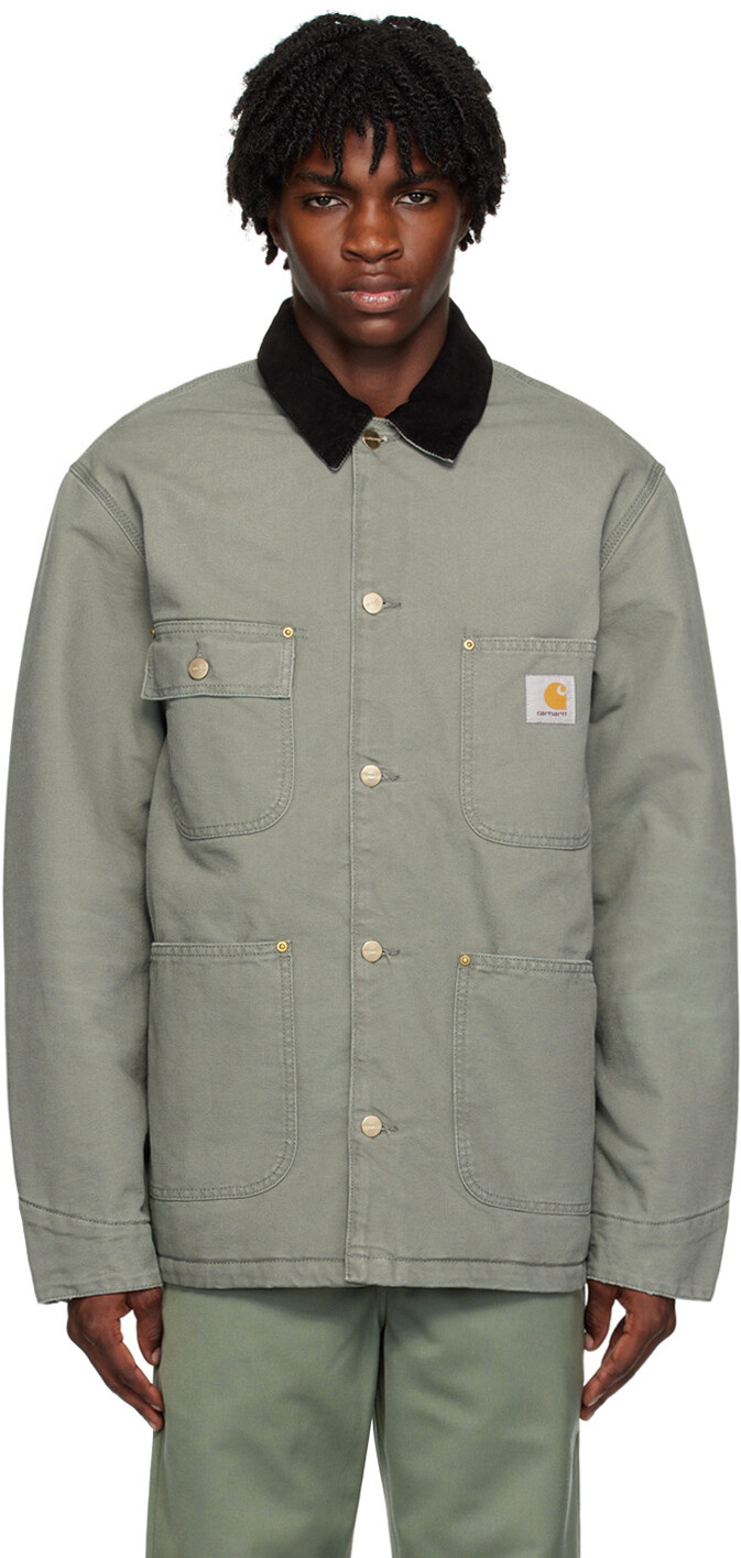 

Зеленая куртка OG Carhartt Work In Progress, Зеленый