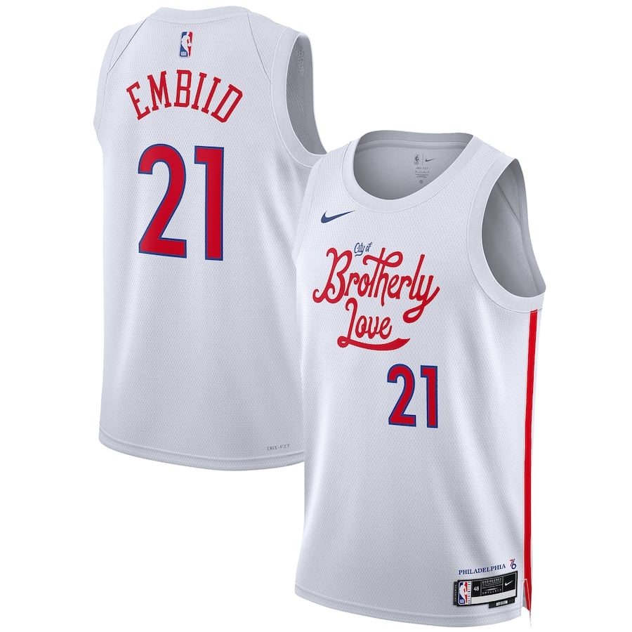 

Джерси Nike Philadelphia 76Ers, белый