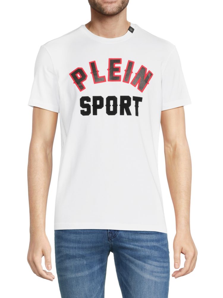 

Футболка с логотипом Plein Sport, белый