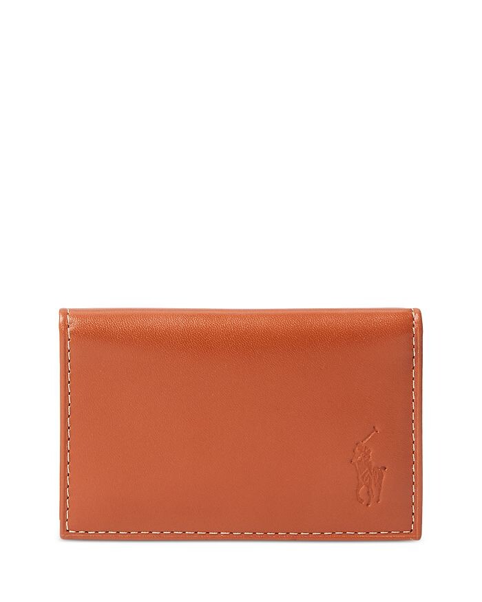 

Бумажник для карт из полированной кожи Polo Ralph Lauren