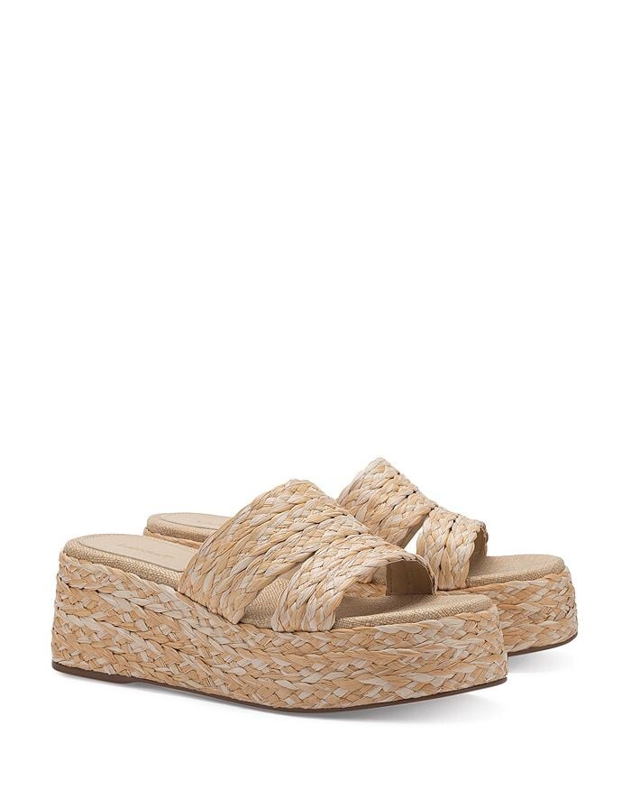 

Женские босоножки на танкетке Ash без шнуровки Espadrille на платформе Larroude