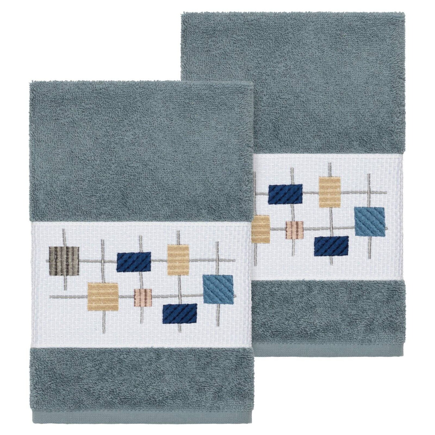 

Полотенце для рук Linum Home Textiles Khloe, бирюзовый