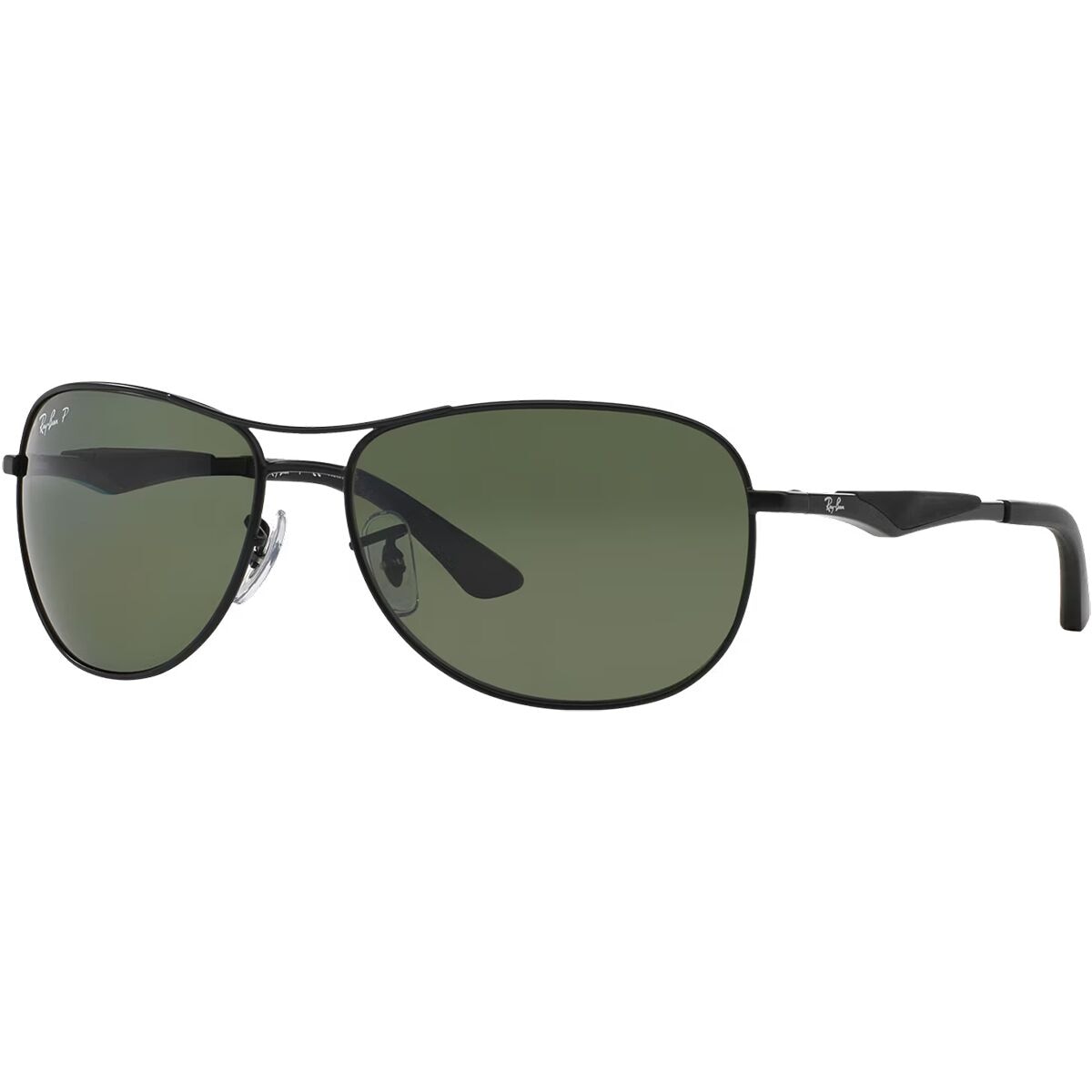 цена Rb3519 солнцезащитные очки Ray-Ban, цвет matte black/polar green