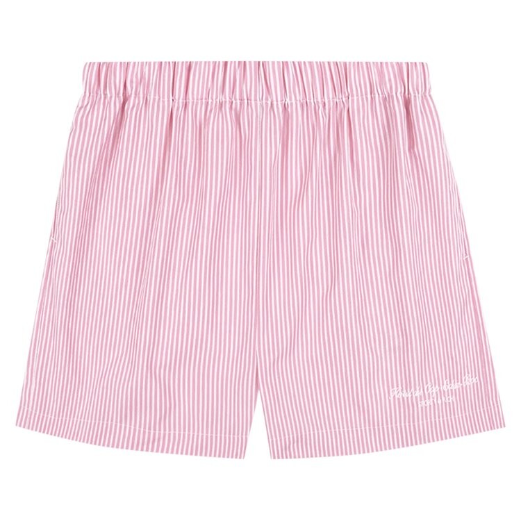 

Шорты Sporty & Rich Hotel Du Cap Cursive Poplin Short, цвет Pink/White