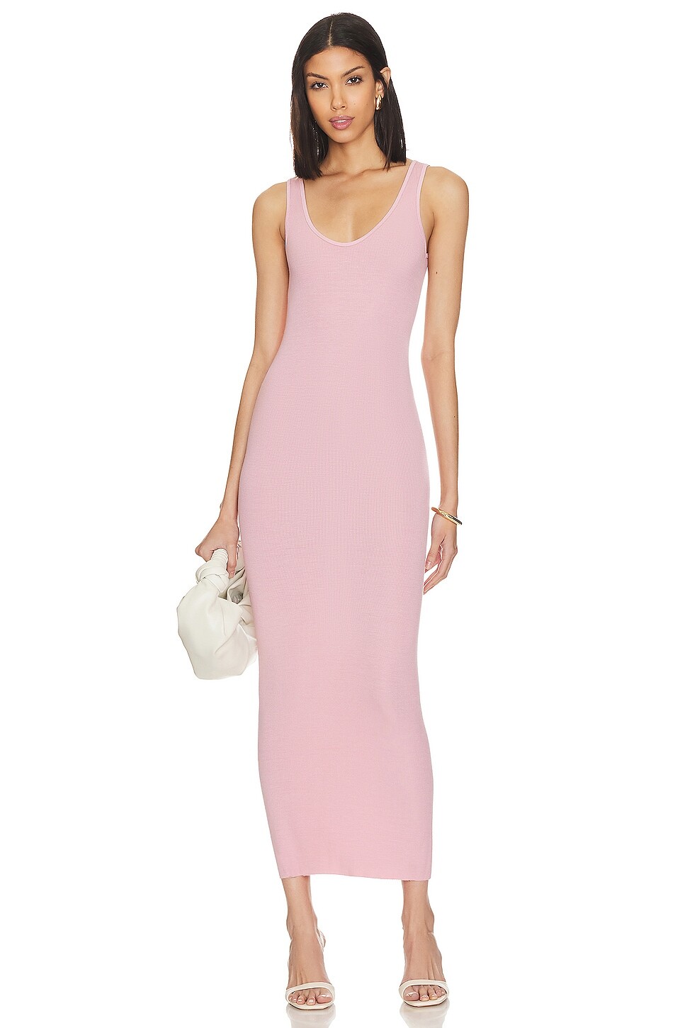 

Платье макси Enza Costa Stretch Silk Maxi Tank Dress, цвет Cherry Blossom