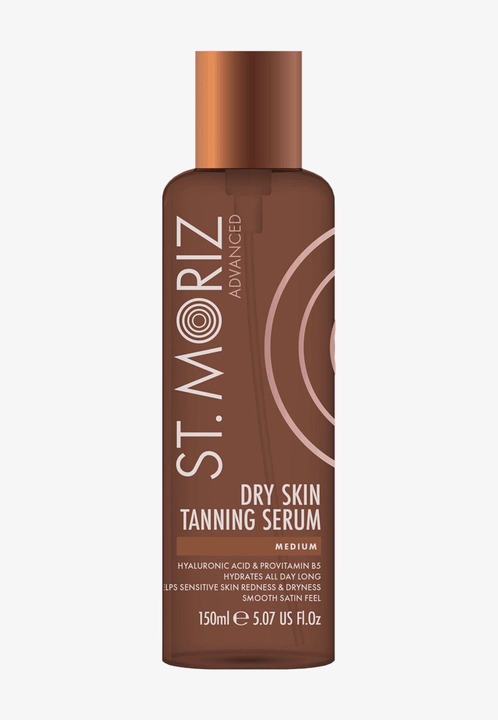 Автозагар ST. MORIZ ADVANCED SELF-TANNING SERUM FOR DRY SKIN, цвет medium