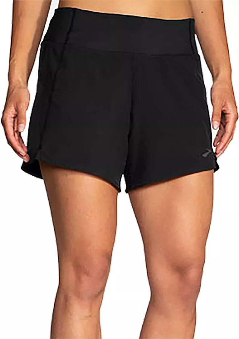 Женские шорты Brooks Chaser 5 дюймов, черный