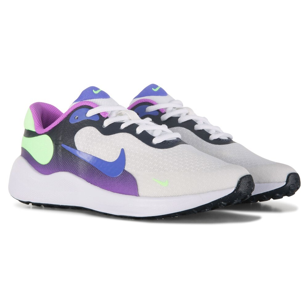 

Детские беговые кроссовки Revolution 7 Little/Big Kid Nike, белый