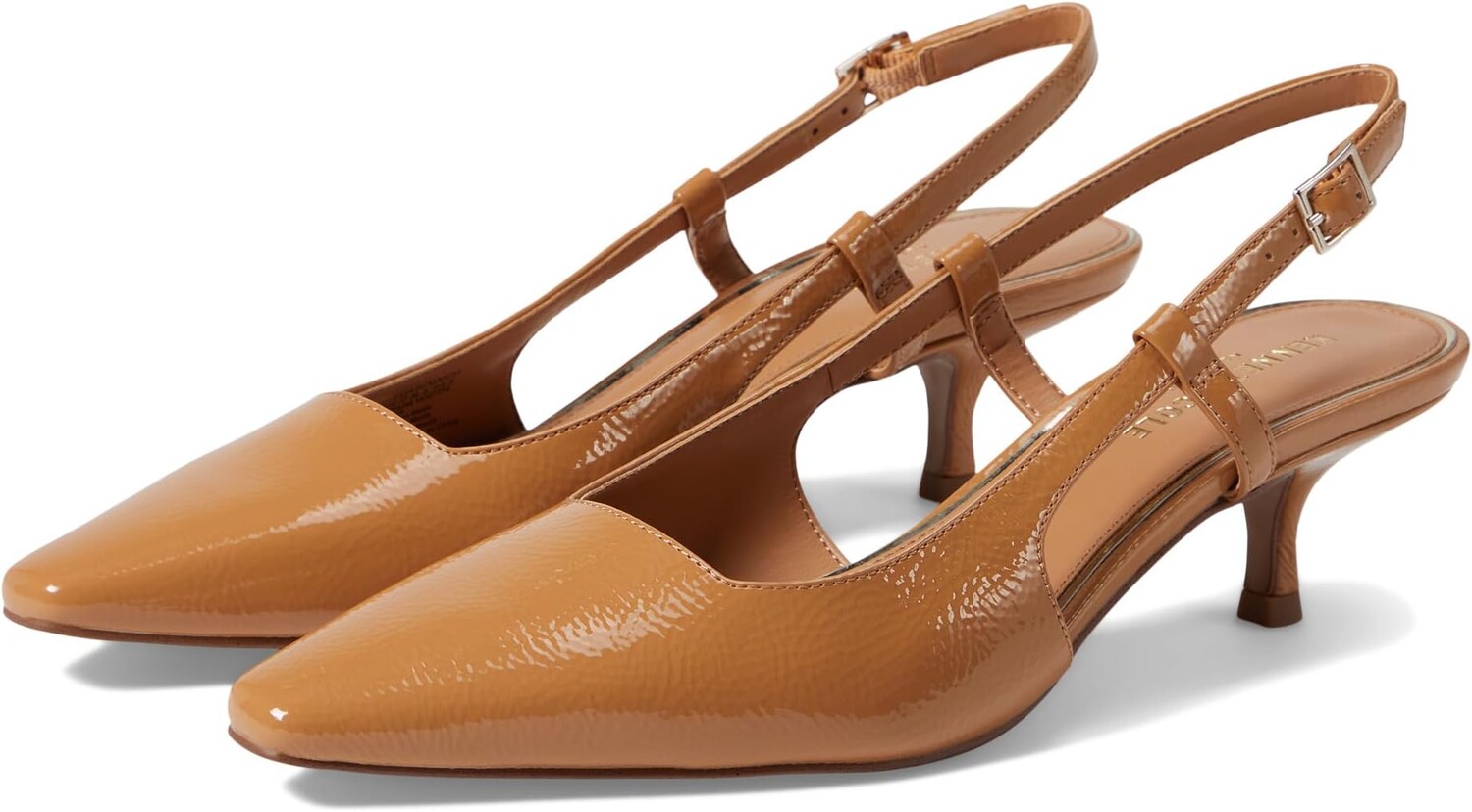 

Туфли Martha Kenneth Cole New York, цвет Camel Patent