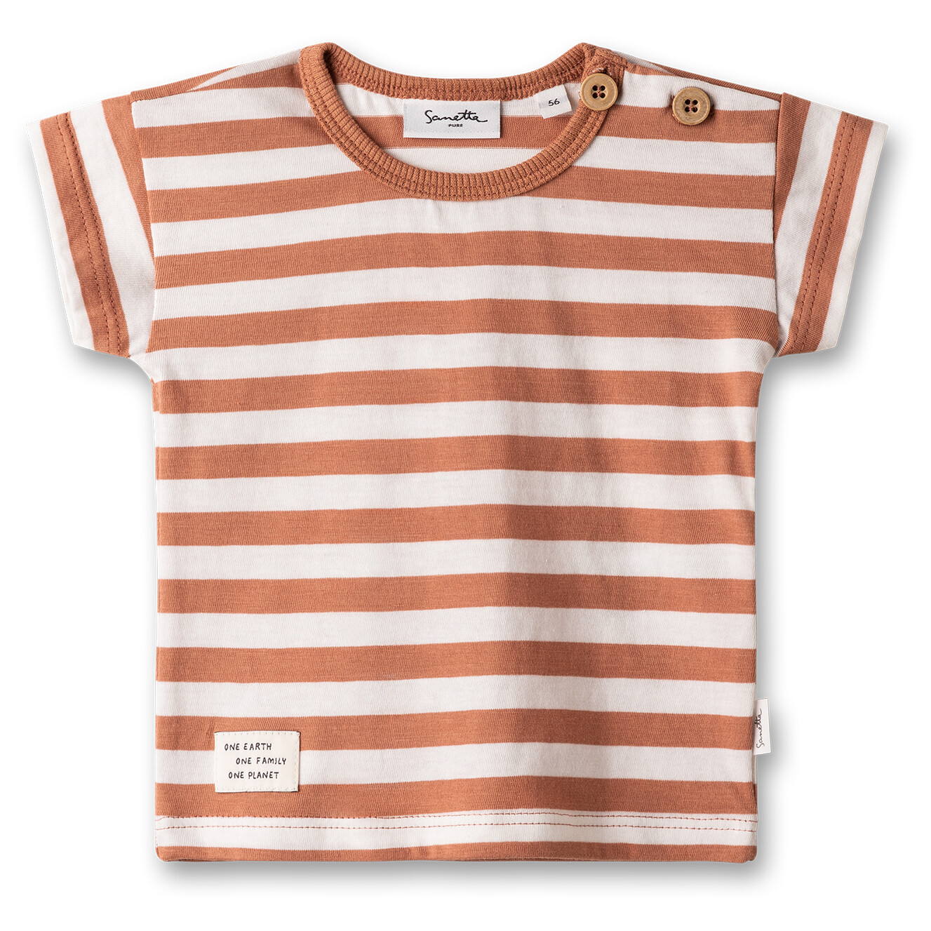 Футболка Sanetta Pure Baby + Kids Boys LT 2, цвет Faded Rust