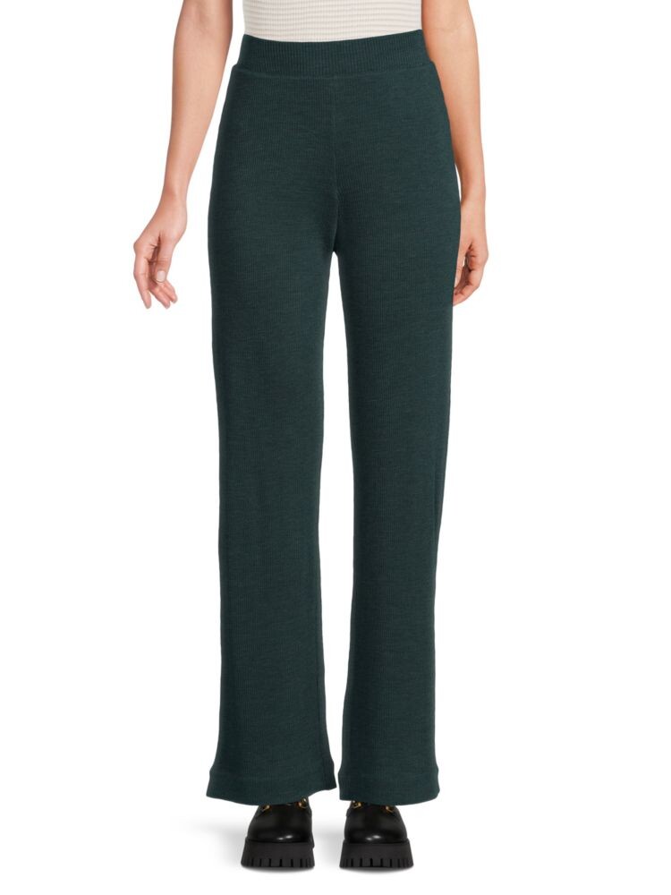 

Однотонные широкие брюки Vince, цвет Sea Green
