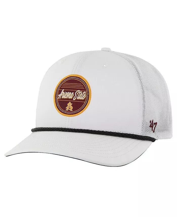 

Мужская белая регулируемая кепка Arizona State Sun Devils Fairway Trucker '47 Brand, белый