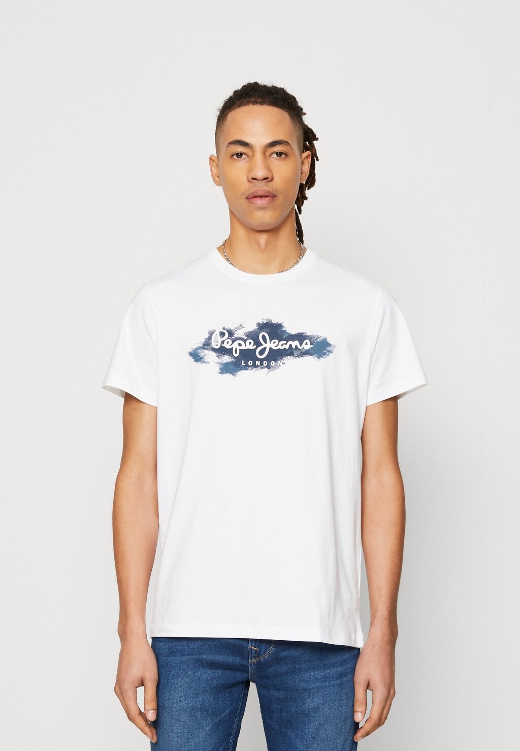 

Футболка с принтом Pepe Jeans, белый