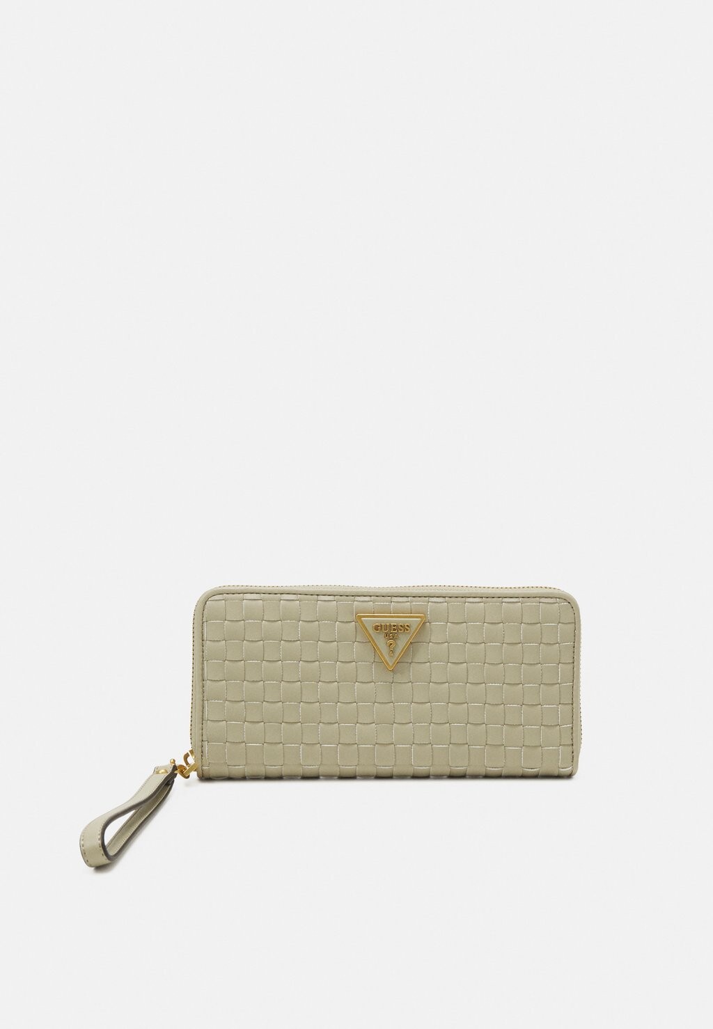 

Кошелек LISBET LARGE ZIP AROUND Guess, шалфей