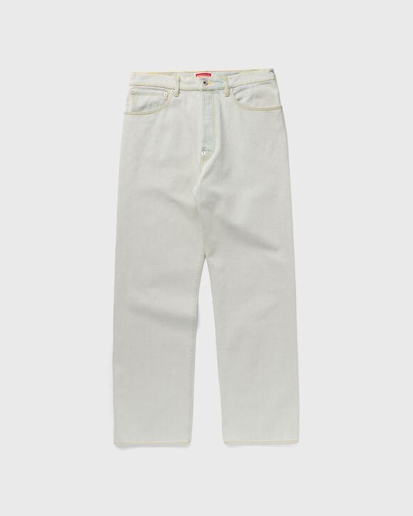 

Джинсы Kenzo Bleached Suisen Relax Jeans, цвет bleached blue denim